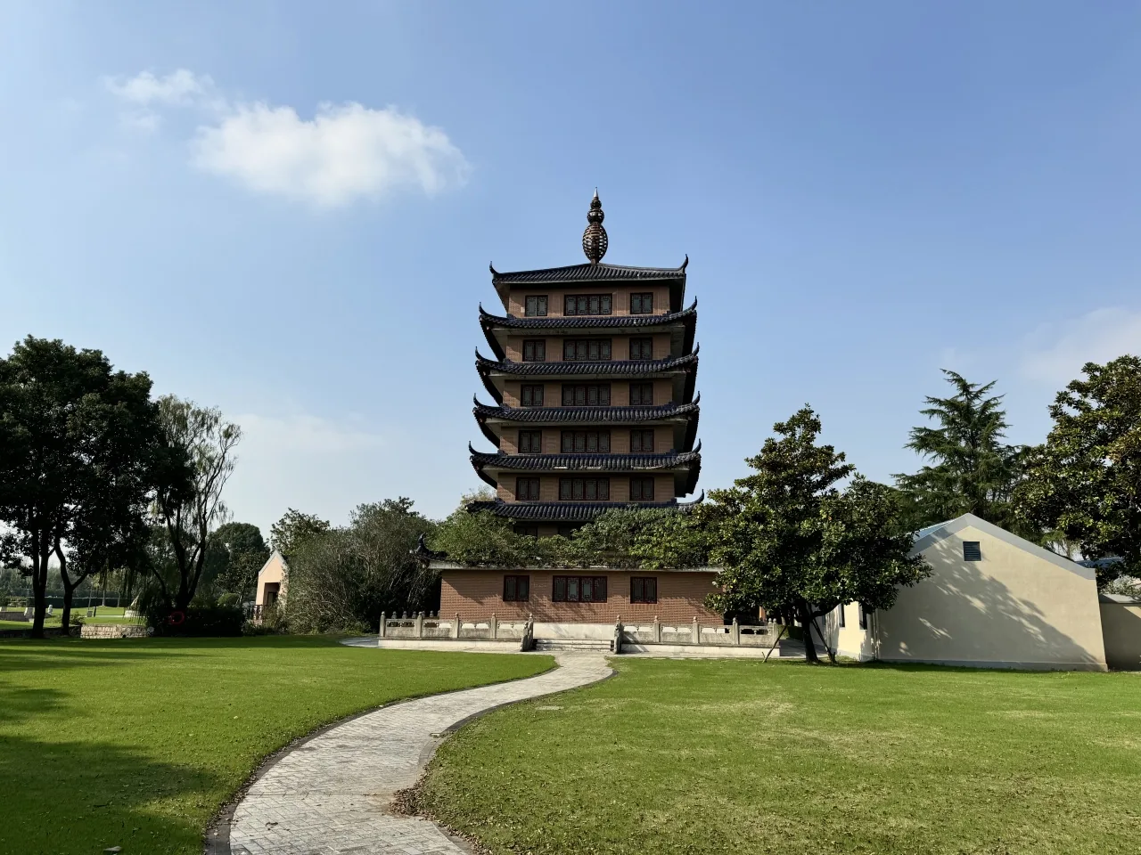 清竹园长宁塔园区实景